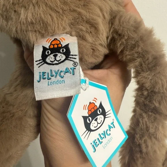 Jellycat retired police the Brown Monkey Plush nwt - Picture 3 of 5